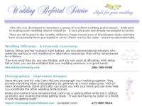 Wedding Referral Service